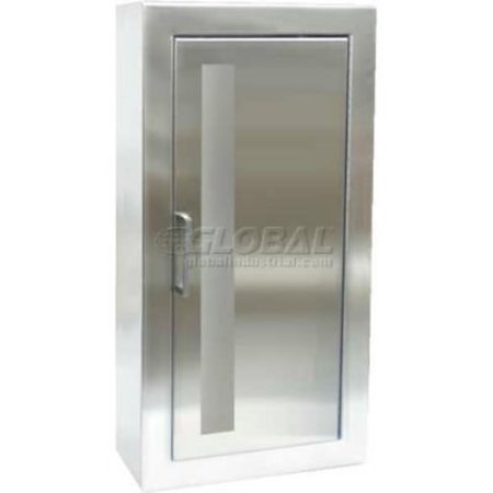 ACTIVAR CONSTRUCTION PRODUCTS GROUP Activar Inc. SS Fire Extinguisher Cabinet, Vertical Acrylic Window Surface Mount 1033V10